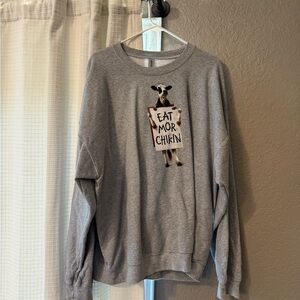 Gildan Light Gray Heavy Blend Pullover